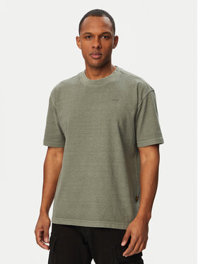 G-Star Raw G-Star Raw T-Shirt Base D28588-E517 Zielony Regular Fit
