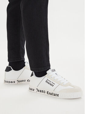 Versace Jeans Couture Versace Jeans Couture Sneakersy 80YA3SK6 ZPB82 Biela