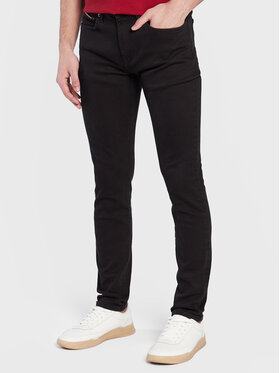 Tommy Hilfiger Tommy Hilfiger Farmer Layton MW0MW29625 Fekete Slim Fit