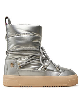 Tommy Hilfiger Tommy Hilfiger Čizme za snijeg FW0FW08442 Srebrna