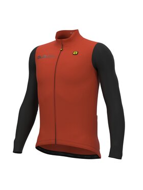 Alé Cycling Alé Cycling Bluza Solid Fondo 2.0 Pomarańczowy Regular Fit