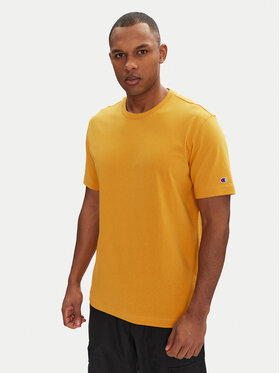 Champion Champion Тишърт 220761 Жълт Loose Fit