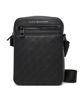 Tommy Hilfiger Tommy Hilfiger Мъжка чантичка Th Monogram Mini Reporter AM0AM13836 Черен