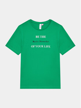 Vero Moda Girl Vero Moda Girl T-shirt 10285148 Verde Regular Fit
