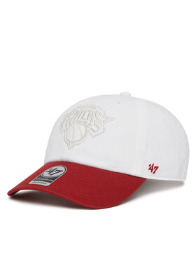 47 Brand 47 Brand Бейсболка NBA New York Knicks '47 x Tommy Hilfiger Courtside '47 Clean Up THCCU175GWL Білий