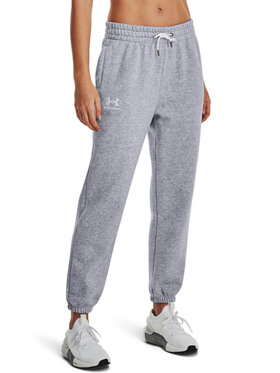 Under Armour Under Armour Spodnie dresowe Essential Fleece Joggers 1373034 Szary Regular Fit