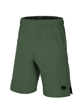 PITBULL PITBULL Szorty sportowe Spodenki Sportowe Performance Pro plus Spike 3XL Zielony Regular Fit