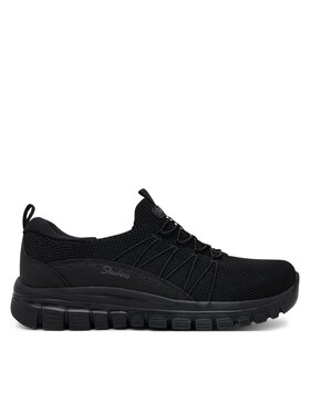Skechers Skechers Сникърси Graceful - Picture Perfect 100702/BBK Черен
