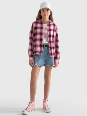 BIG STAR BIG STAR Szorty jeansowe SALLY_292_110 Niebieski Basic Fit