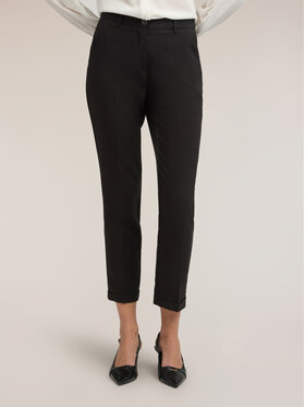 Motivi Motivi Pantaloni di tessuto P07KQ004962N033 Nero Regular Fit