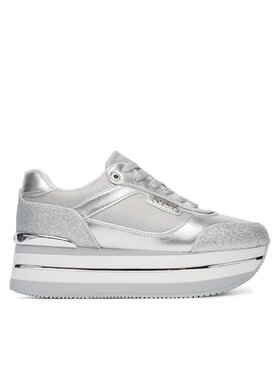 Guess Guess Sneakersy FLJHN3 LEL12 Strieborná