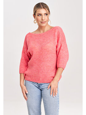 FIGL FIGL Svetr M993 Korálová Regular Fit