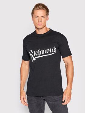 John Richmond John Richmond T-Shirt RMA22091TS Czarny Regular Fit