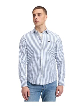 Lee Lee Koszula 112386379 Niebieski Regular Fit