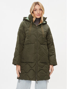 MAX&Co. MAX&Co. Geacă Chiudere 74940523 Verde Regular Fit