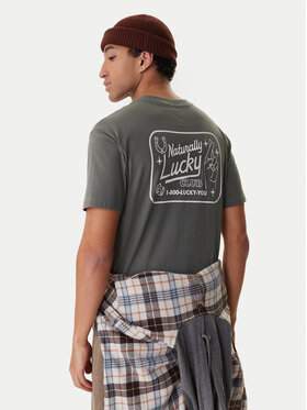 RVCA RVCA Tricou EVYZT00274 Verde Regular Fit