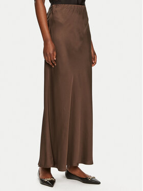 ViCOLO ViCOLO Maxi szoknya TB0342 Barna Regular Fit