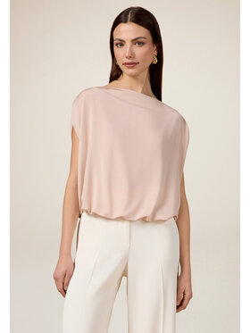 Oltre Oltre T-Shirt G398J004191N006 Różowy Regular Fit