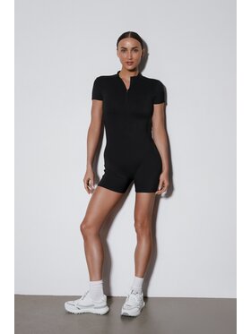 Estro Estro Kombinezon ER00119502 Czarny Slim Fit