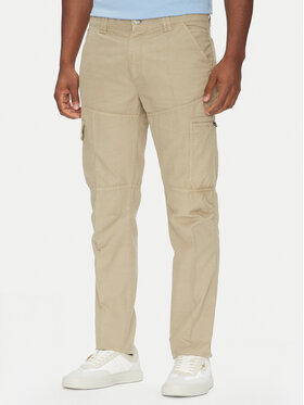 Aeronautica Militare Aeronautica Militare Spodnie materiałowe 251PA1662CT3526 Beżowy Regular Fit