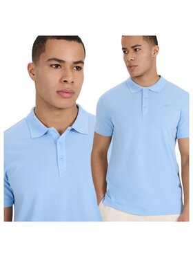 4F 4F Polokošeľa 4FWSS25TPTSM704-34S Modrá Regular Fit