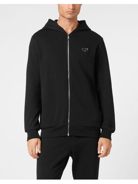 PHILIPP PLEIN PHILIPP PLEIN Mikina 9581 Černá Athletic Fit