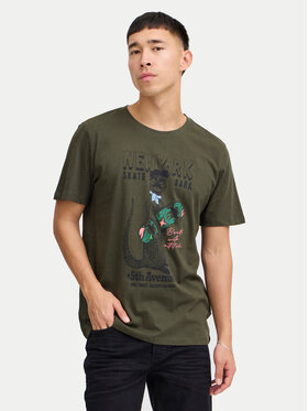 Blend Blend Tricou 20717748 Verde Regular Fit