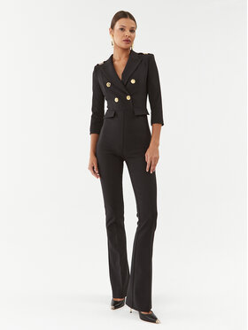 Elisabetta Franchi Elisabetta Franchi Jumpsuit TU-003-36E2-V600 Nero Regular Fit