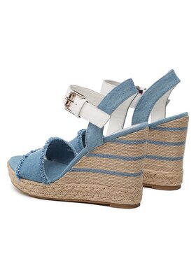 Tommy Hilfiger Espadrile Wedge Sandal FW0FW07079 Plava