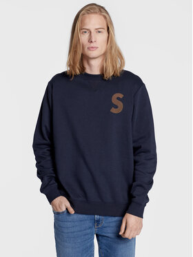 Solid Solid Pulóver 21107095 Sötétkék Regular Fit