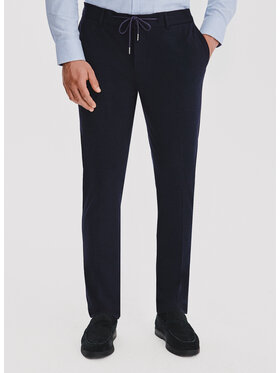 Pako Lorente Pako Lorente Spodnie materiałowe P25WF-WX-018 Granatowy Slim Fit