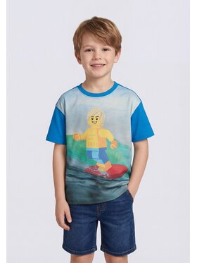 LEGO LEGO T-Shirt Taj215 Niebieski Regular Fit