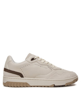 Tommy Hilfiger Tommy Hilfiger Laisvalaikio batai Basket Street FM0FM05323 Balta