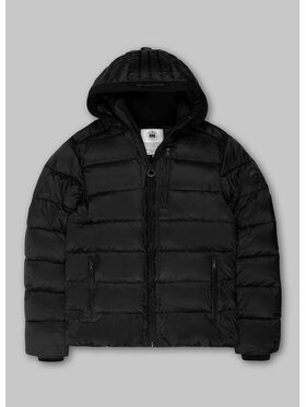 PITBULL PITBULL Kurtka zimowa Kurtka zimowa męska z kapturem Barles 3XL Czarny Regular Fit