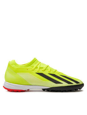 adidas adidas Buty do piłki nożnej X Crazyfast League Turf Boots IF0698 Żółty