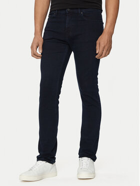 KARL LAGERFELD KARL LAGERFELD Traperice 265840 543830 Tamnoplava Slim Fit