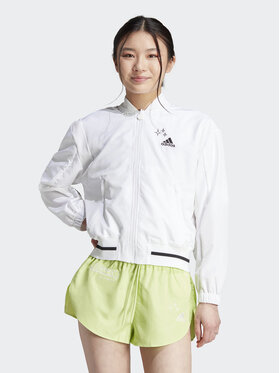 adidas adidas Bomber stila jaka Scribble IA3137 Balts Loose Fit