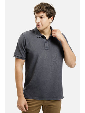 Cross Jeans Cross Jeans Polo 16144-462 Niebieski Regular Fit