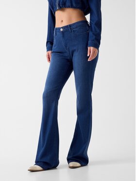 Guess Guess Jeansy 183304 Niebieski Flared Fit