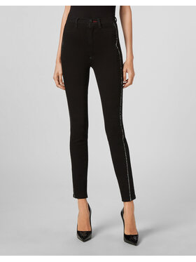 PHILIPP PLEIN PHILIPP PLEIN Jeansy 21765 Černá Slim Fit