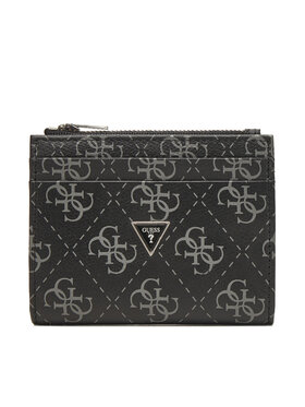 Guess Guess Portfel SMMALO LEA03 Czarny