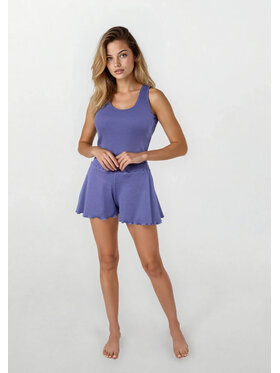 DKaren Sport DKaren Sport Dres DK-K-P1 Fioletowy Classic Fit