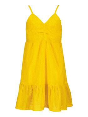 Blue Seven Blue Seven Лятна рокля 542087 X Жълт Regular Fit