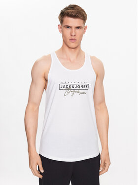 Jack&Jones Jack&Jones Мъжки топ Splash 12235520 Бял Standard Fit