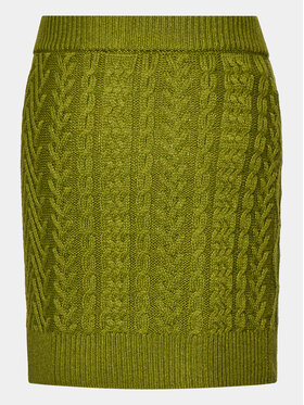Sisley Sisley Mini sukně 17L3M0008 Zelená Slim Fit