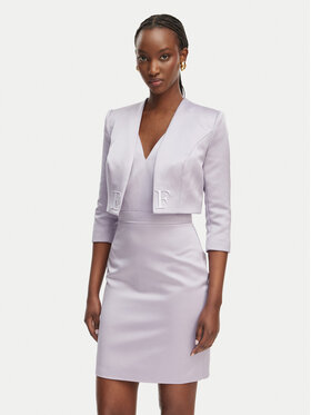 Elisabetta Franchi Elisabetta Franchi Koktejlové šaty TB-001-61E2-V550 Fialová Regular Fit
