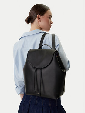 Calvin Klein Calvin Klein Batoh Foil Logo Large Flap Backpack LV04F3505G Černá