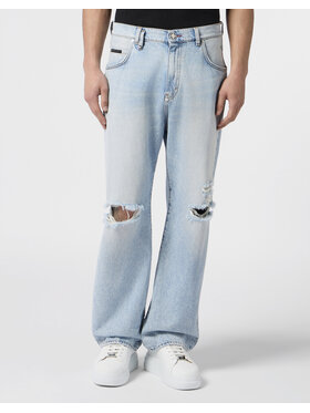 PHILIPP PLEIN PHILIPP PLEIN Jeans 30582 Blu Loose Fit