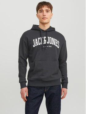 Jack&Jones Jack&Jones Majica dugih rukava Josh 12236513 Crna Standard Fit