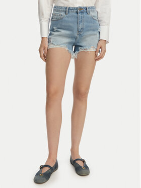 Eleh Eleh Jeans kratke hlače EL122 Modra Regular Fit